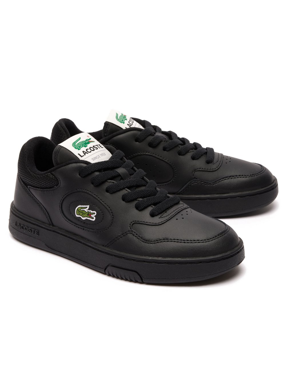 Lacoste Sneaker Damen Leder schwarz, 40