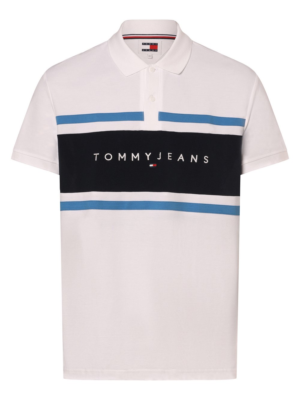 Tommy Jeans Poloshirt Herren Baumwolle mehrfarbig, S