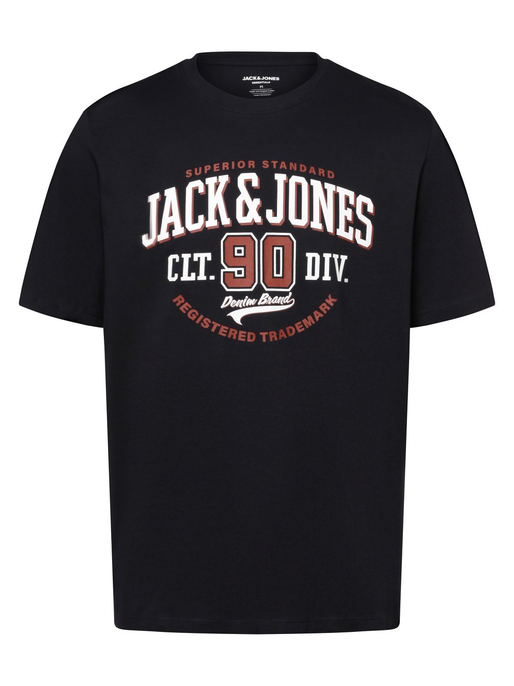 Jack & Jones T-Shirt Herren Baumwolle blau bedruckt, L