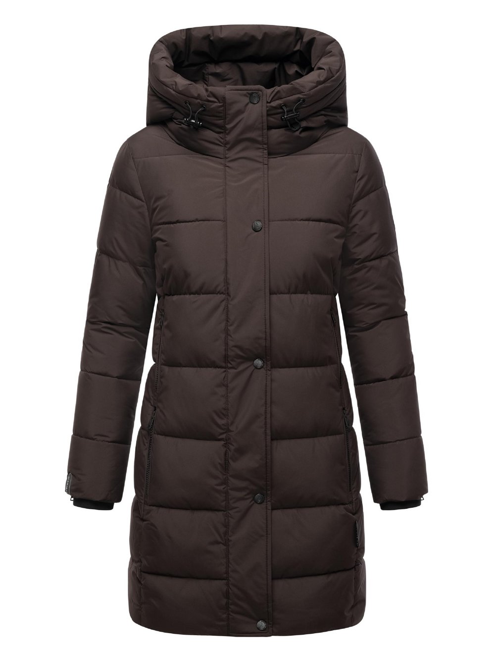 Thumbnail - Marikoo Wintermantel Damen braun, 5XL