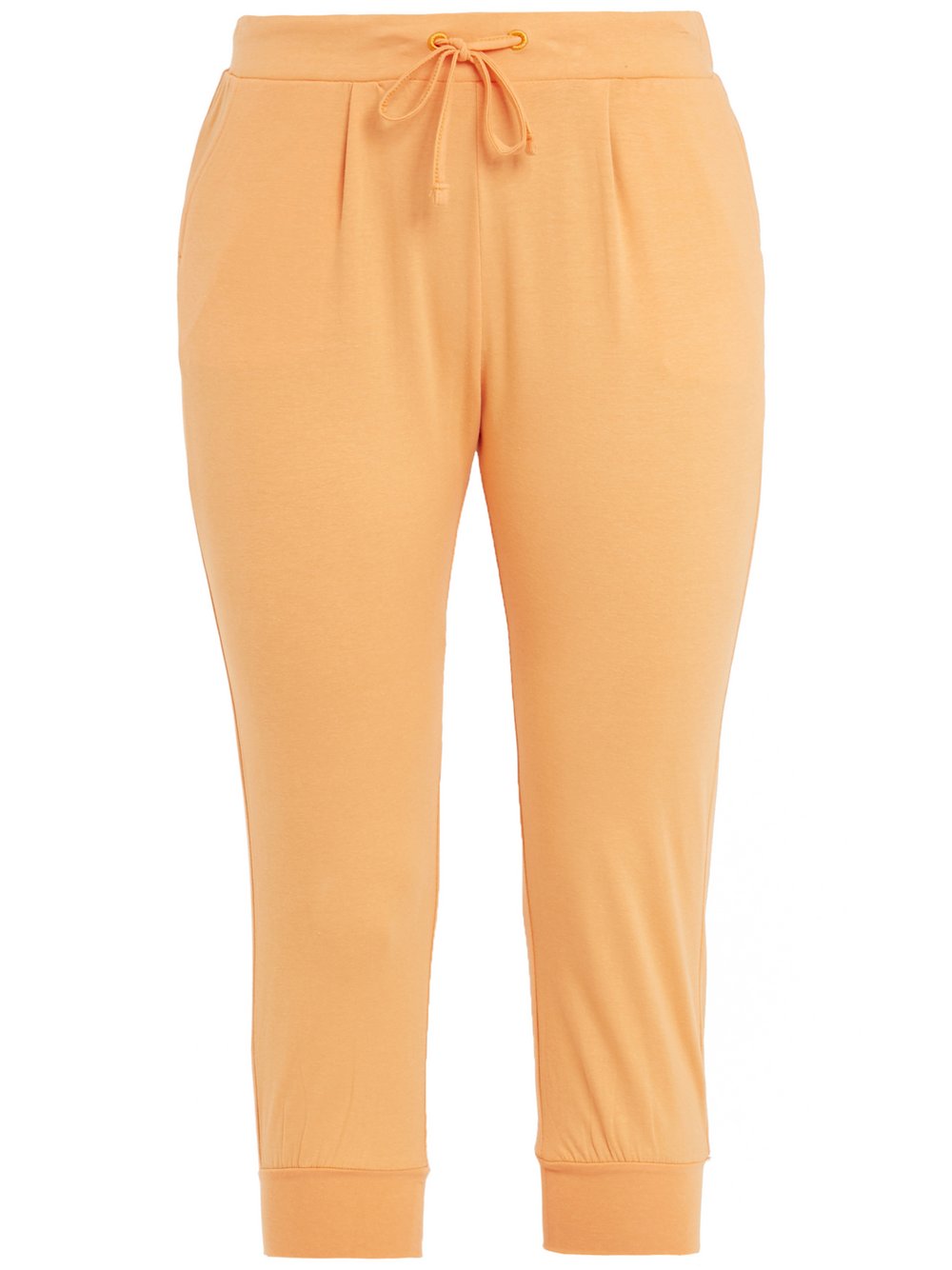 B.Young Stoffhose Damen Baumwolle orange, S