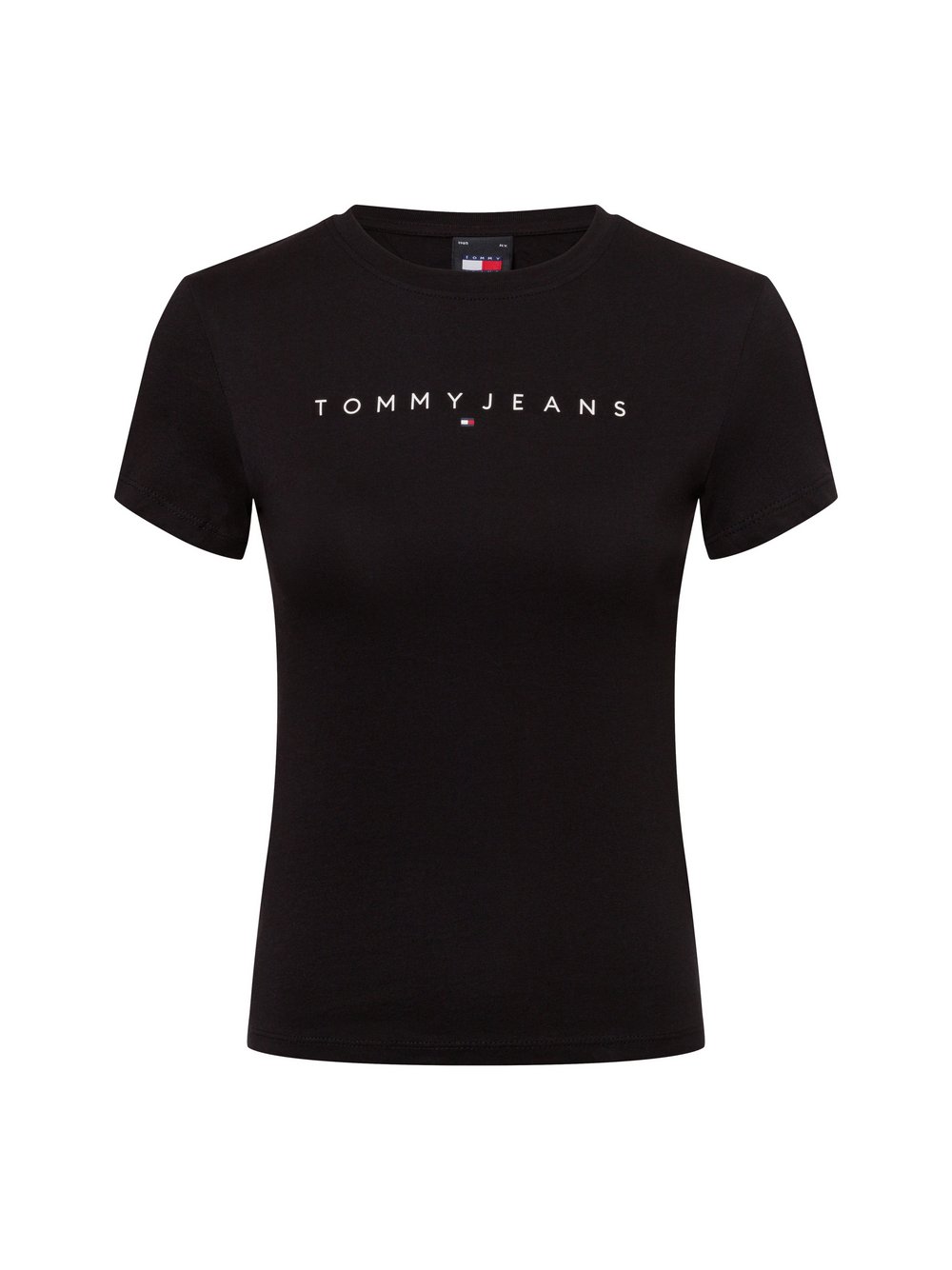 Tommy Jeans T-Shirt Damen Baumwolle schwarz, M