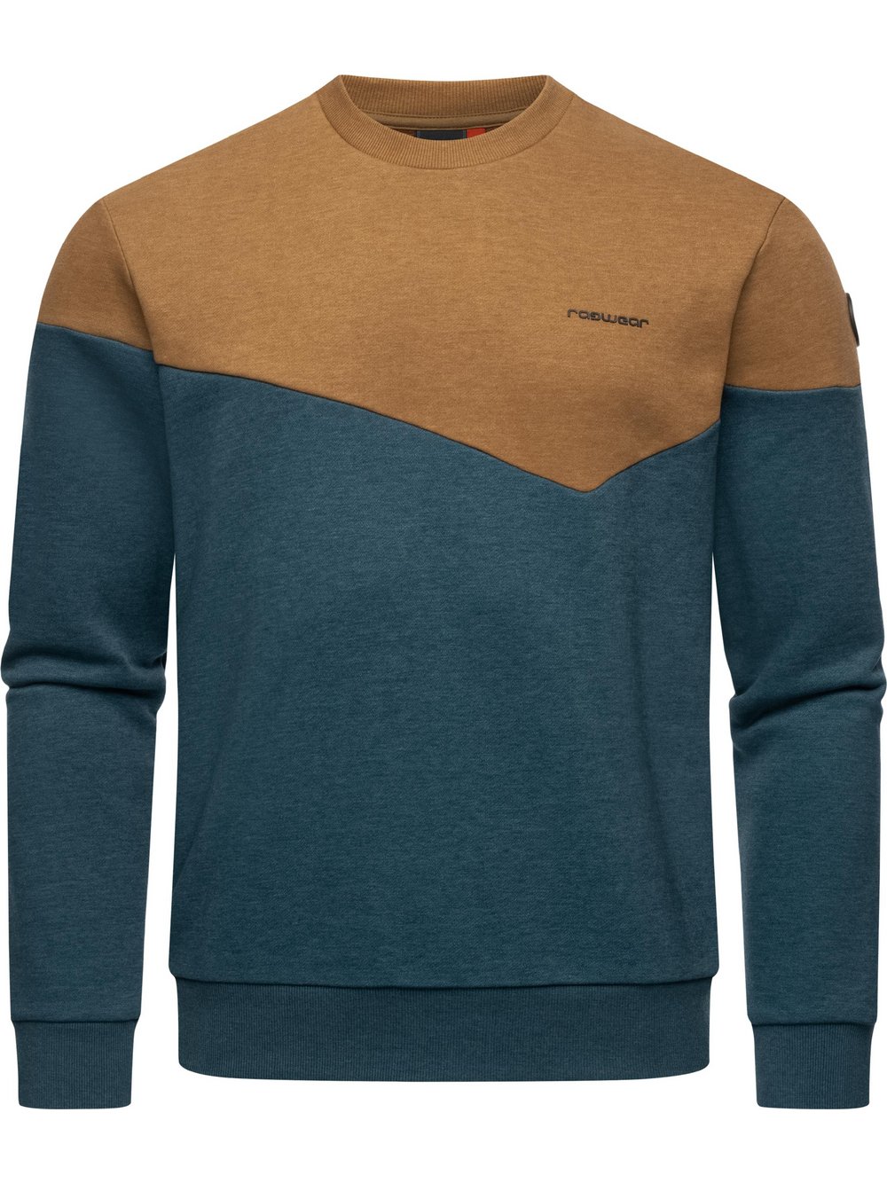 Ragwear Sweater Herren grün gemustert, XXL