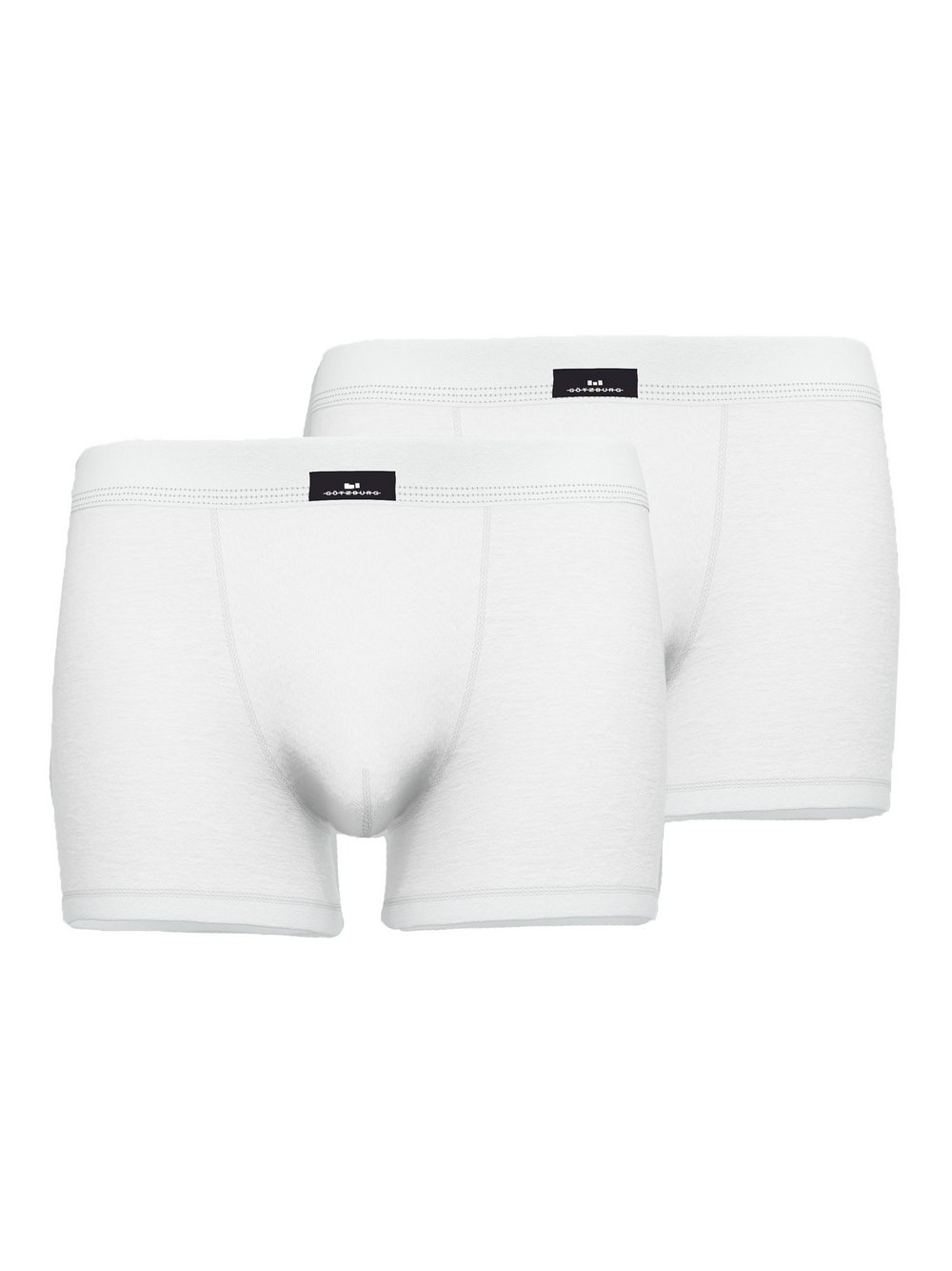 GÖTZBURG Boxershort 2er Pack Herren Baumwolle weiß, XXXL