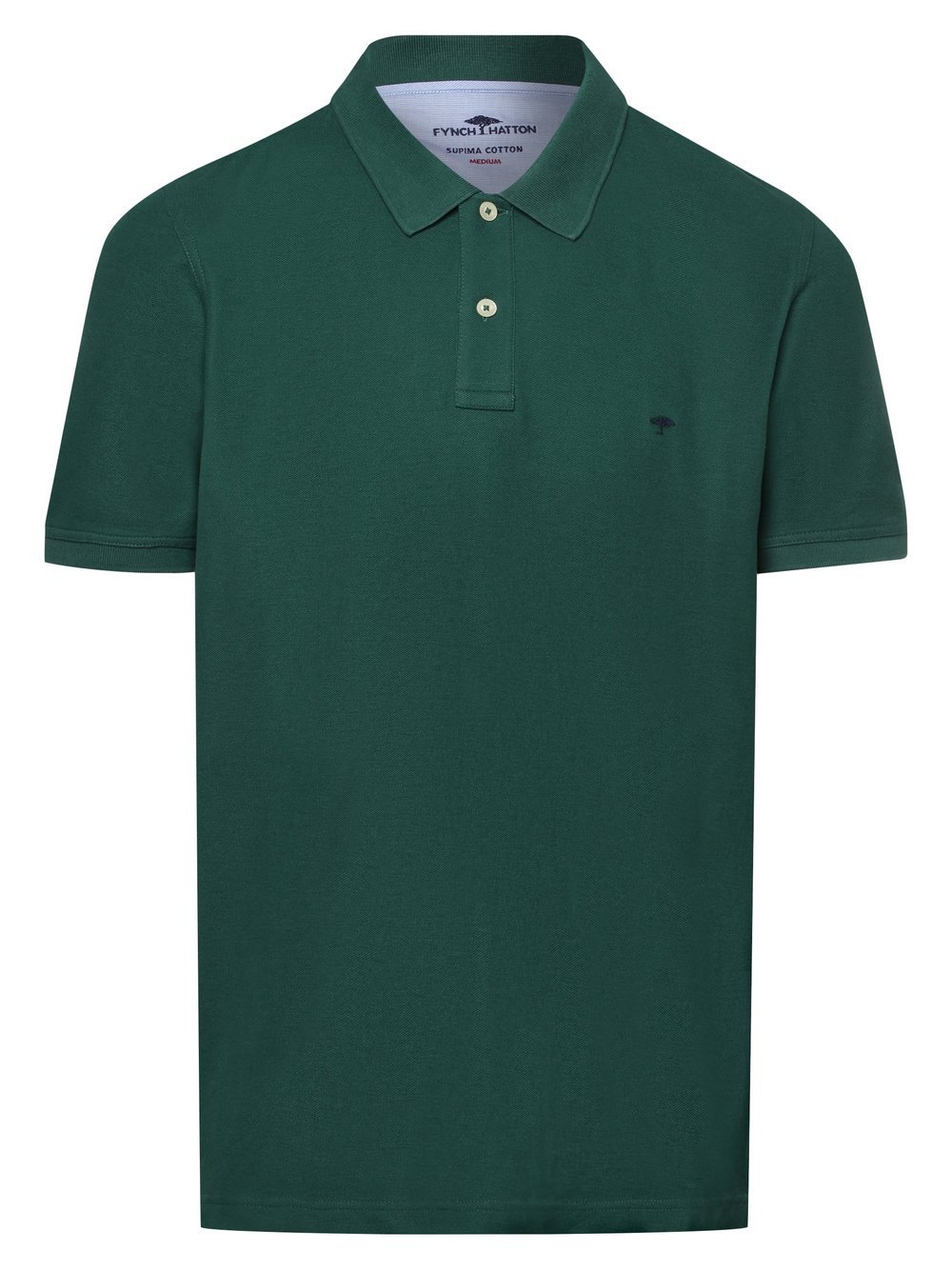 Fynch-Hatton Poloshirt Herren Baumwolle grün, L