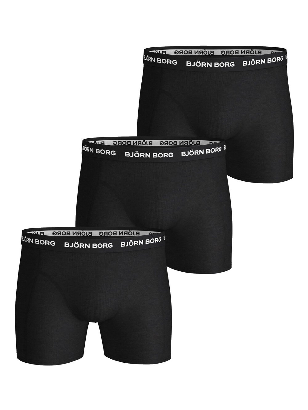 Björn Borg Boxershorts Herren Baumwolle schwarz, S