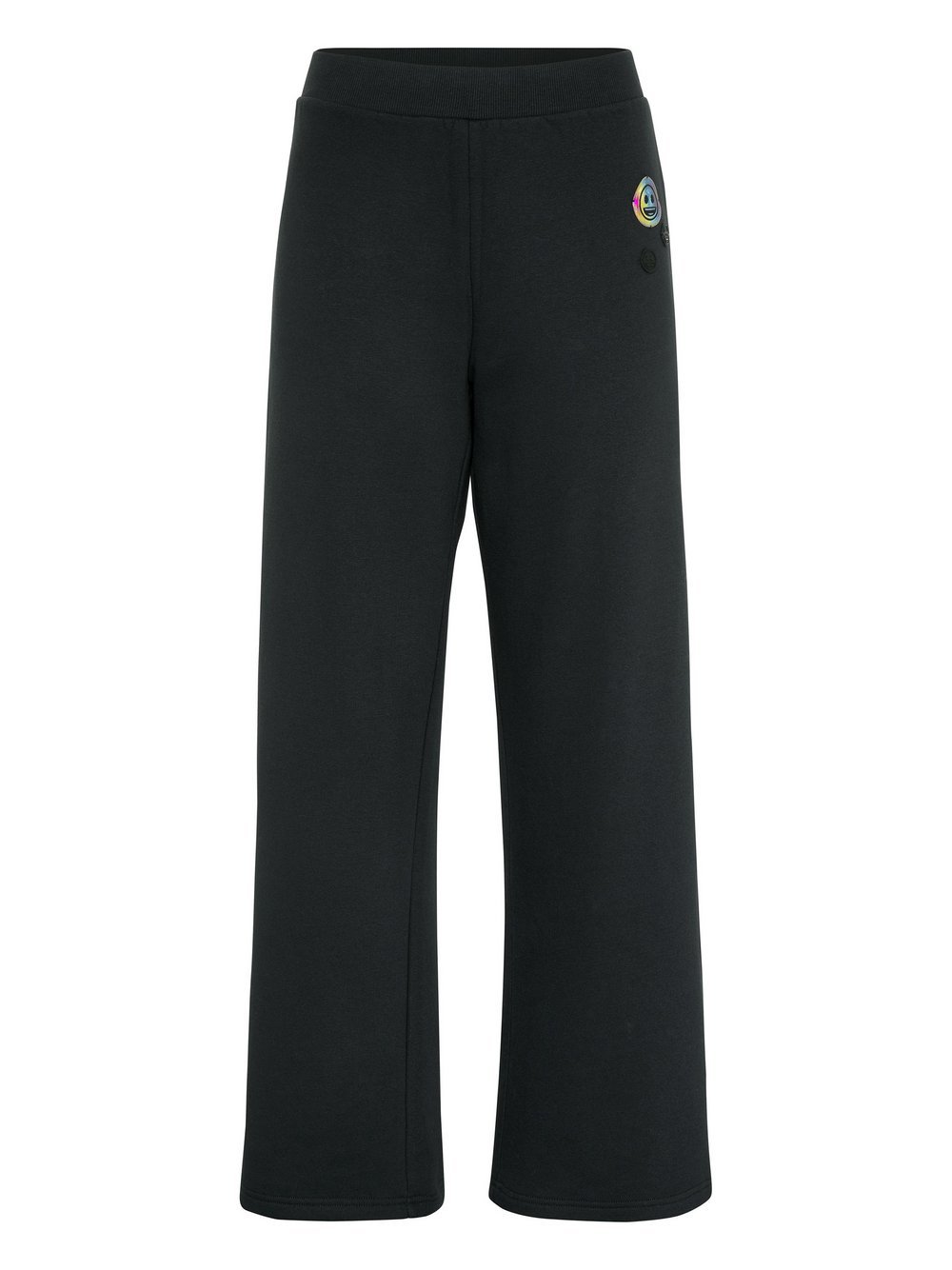 emoji® Sweathose Damen Baumwolle schwarz, L