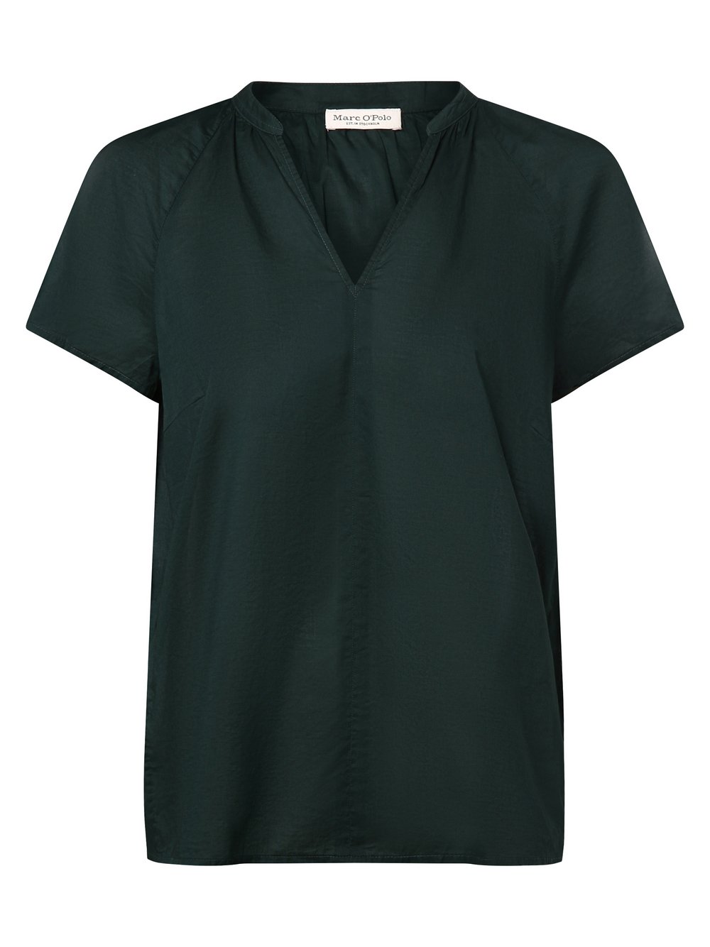 Marc O'Polo Blusenshirt Damen Baumwolle grün, 42