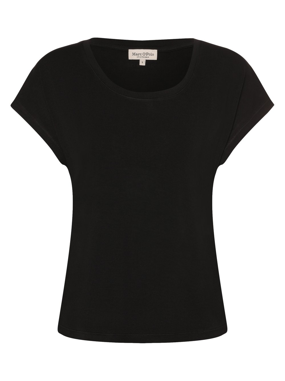 Marc O'Polo T-Shirt Damen Jersey schwarz, L