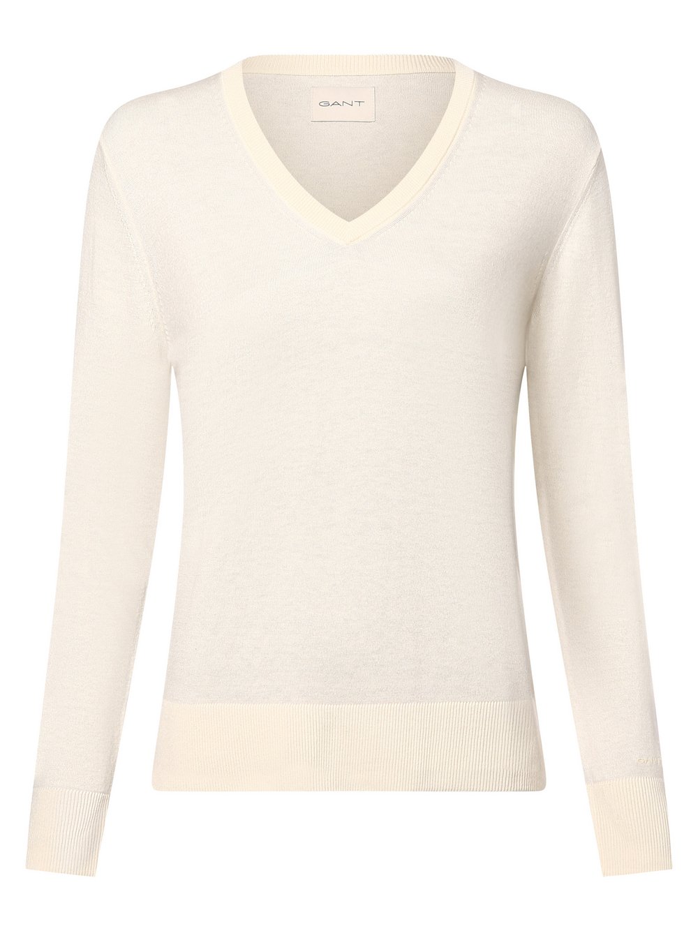 Gant Pullover Damen Baumwolle weiß, S