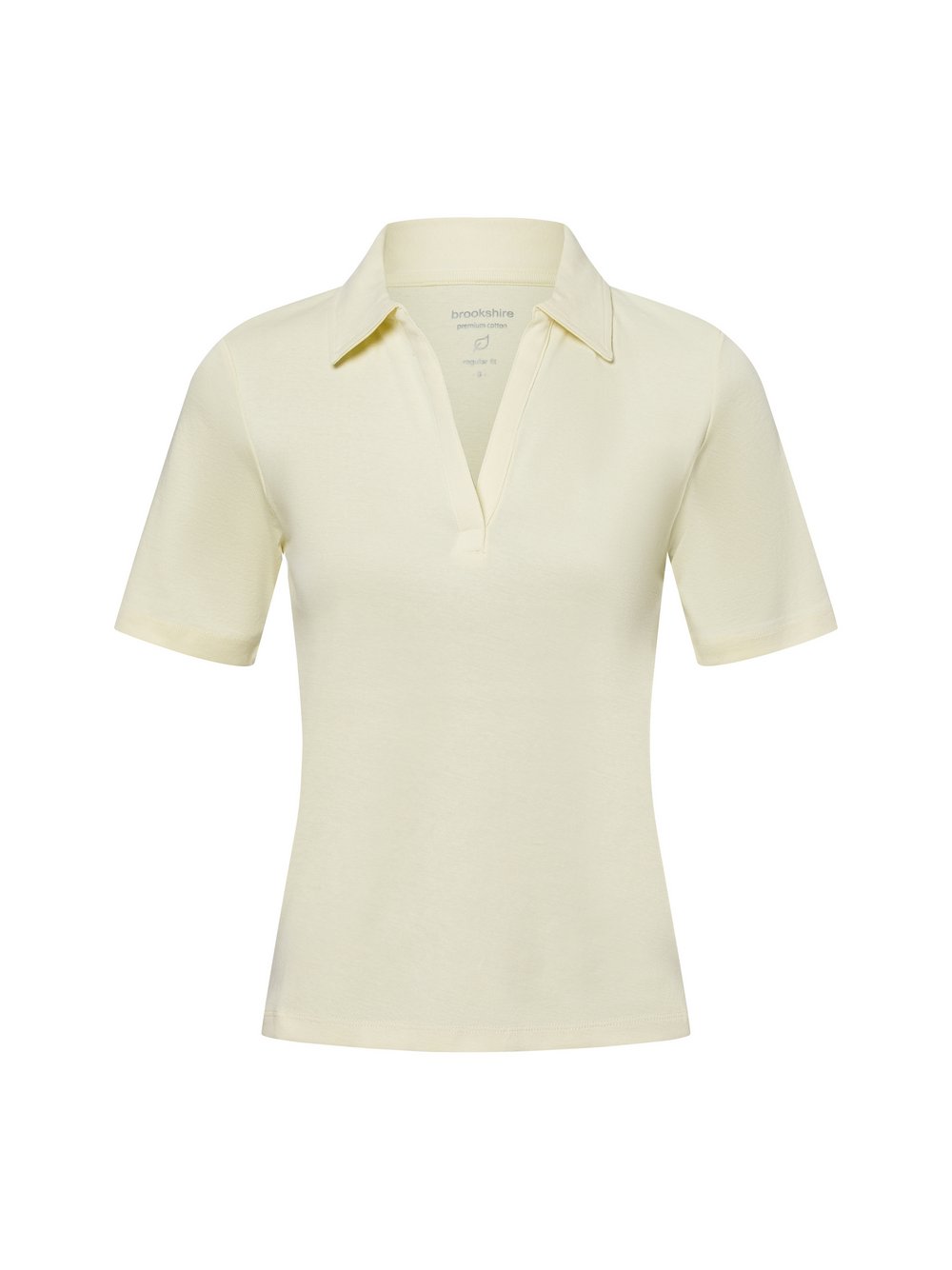 brookshire Poloshirt Damen Jersey gelb, M