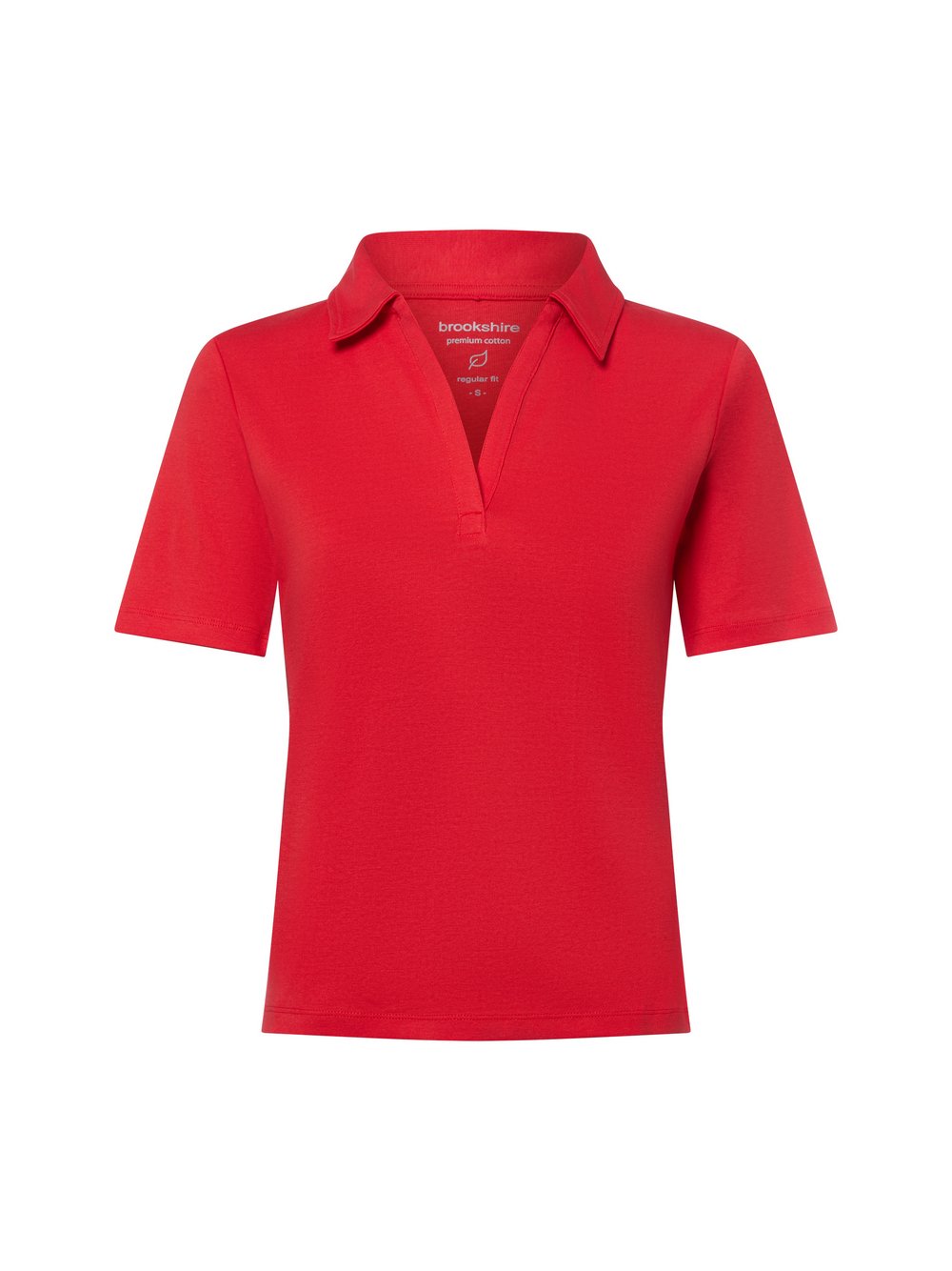 brookshire Poloshirt Damen Jersey rot, XXL