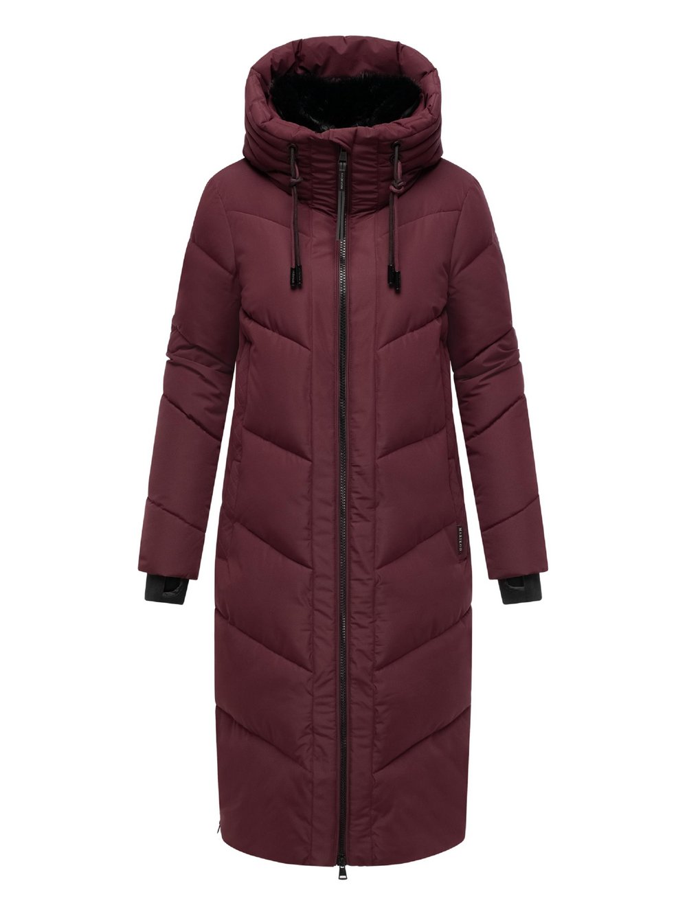 Thumbnail - Marikoo Steppmantel Damen rot, S