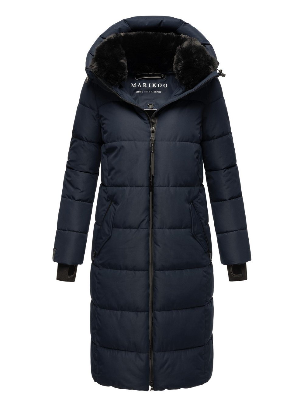 Thumbnail - Marikoo Steppmantel Damen blau, L