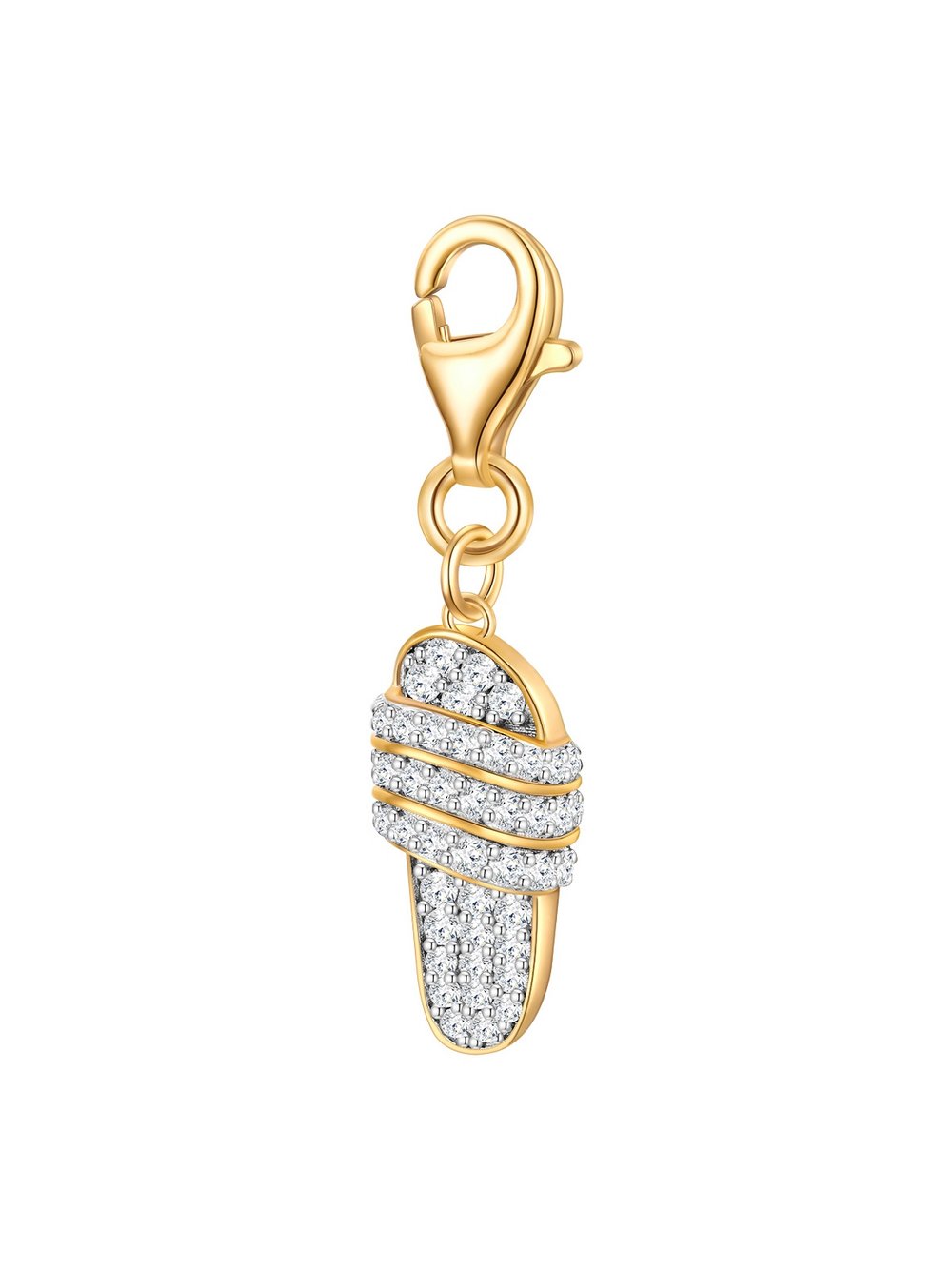 Glanzstücke München Charm Damen Sterlingsilber gold, ONE SIZE