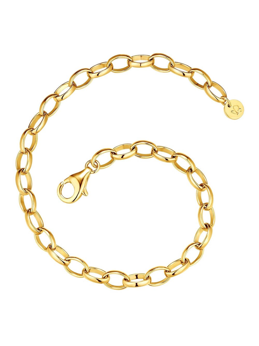 Glanzstücke München Armband Damen Sterlingsilber gold, 21