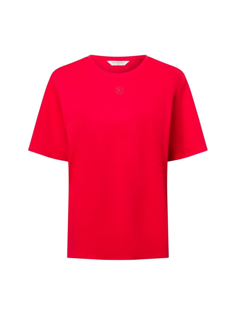 Msch Copenhagen T-Shirt Damen Baumwolle rot, M/L
