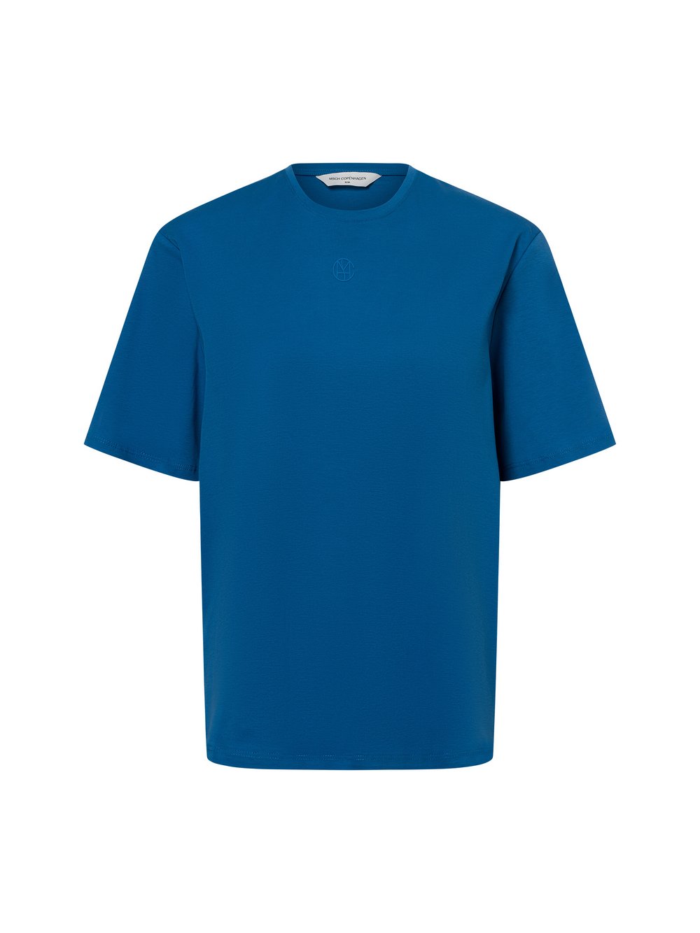 Msch Copenhagen T-Shirt Damen Baumwolle blau, S/M