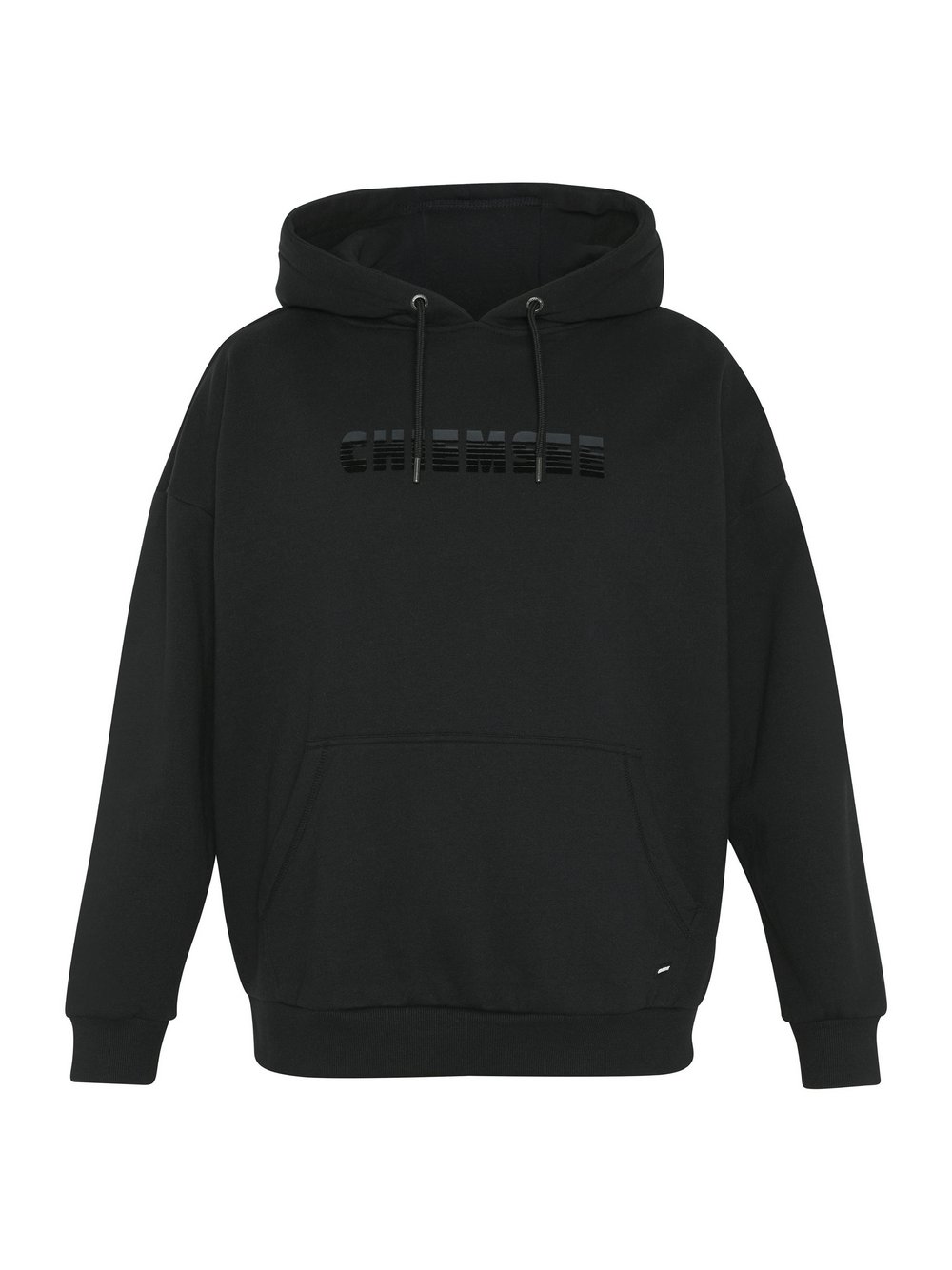 Chiemsee Hoodie Herren Baumwolle schwarz bedruckt, S