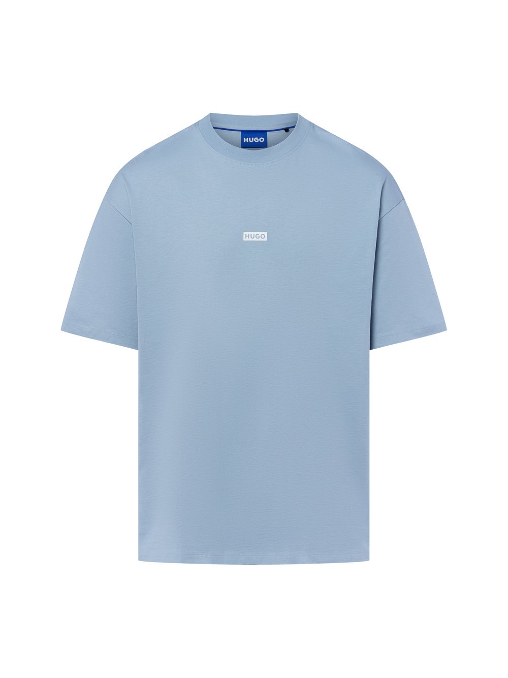 HUGO BLUE T-Shirt Herren Baumwolle blau, XL