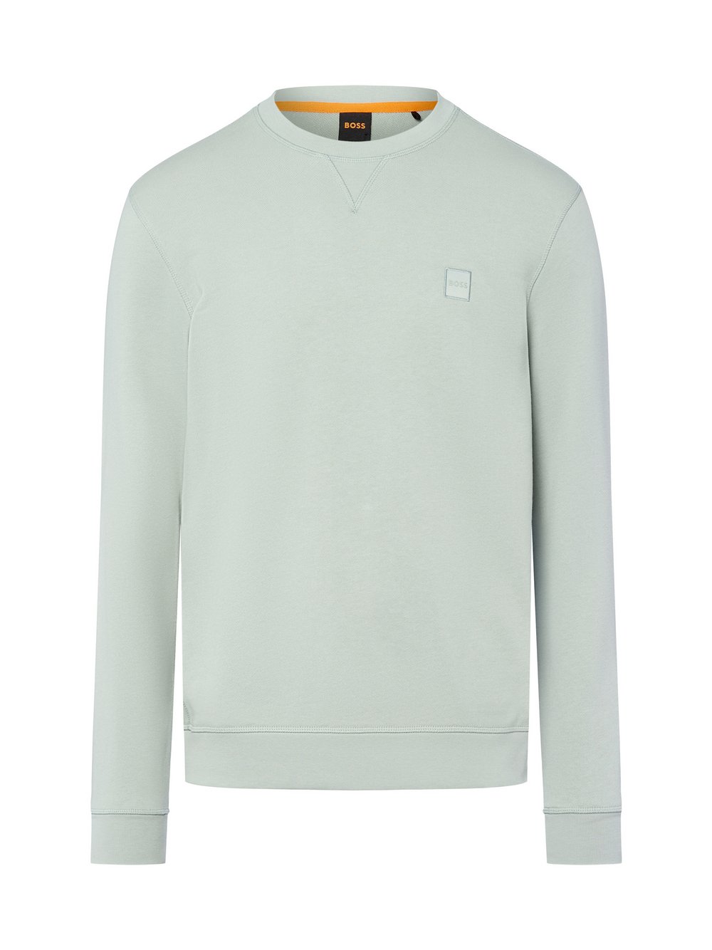 Thumbnail - BOSS Orange Sweatshirt Herren Baumwolle grün, M