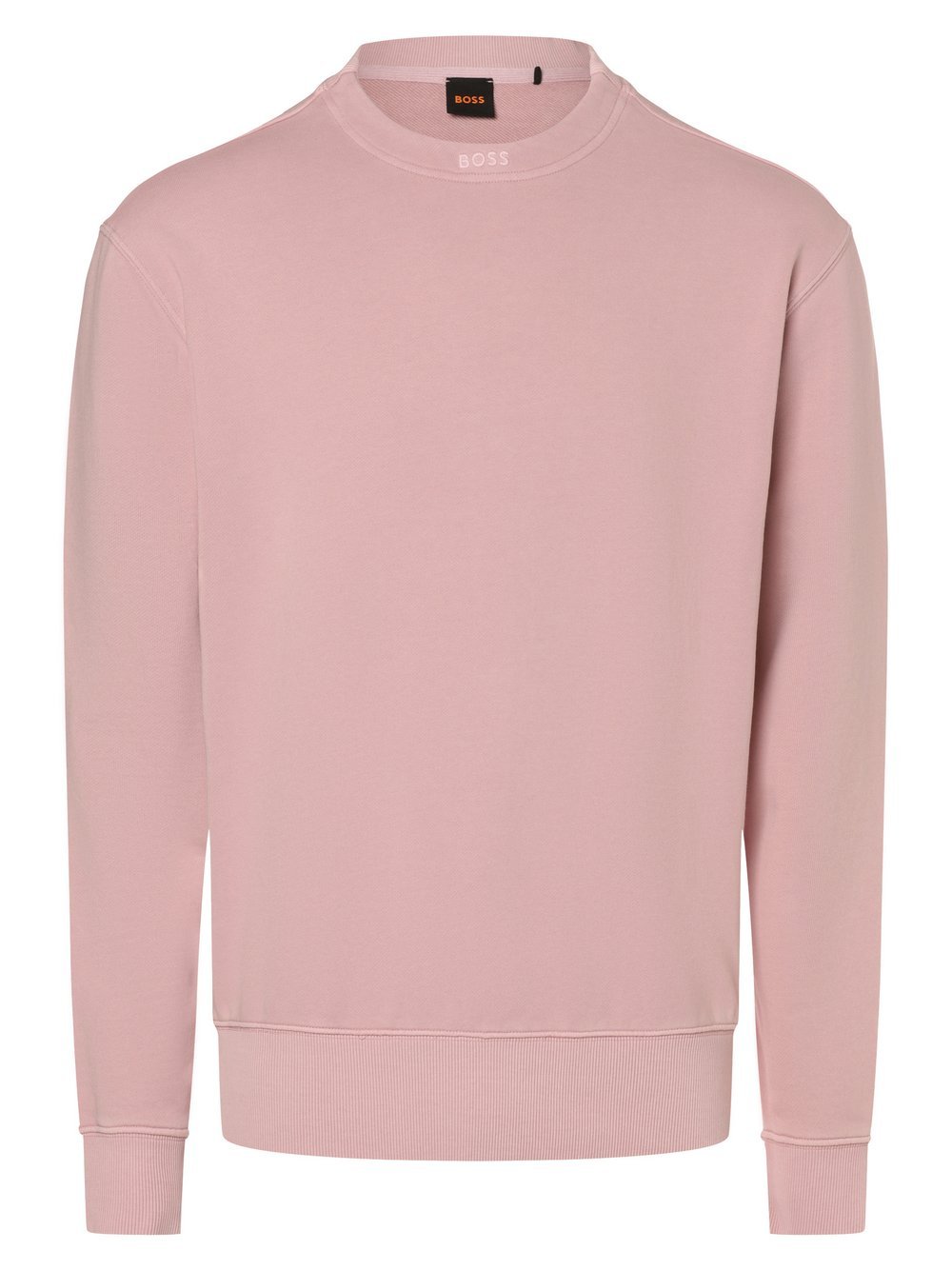 BOSS Orange Sweatshirt Herren Baumwolle rosa, M