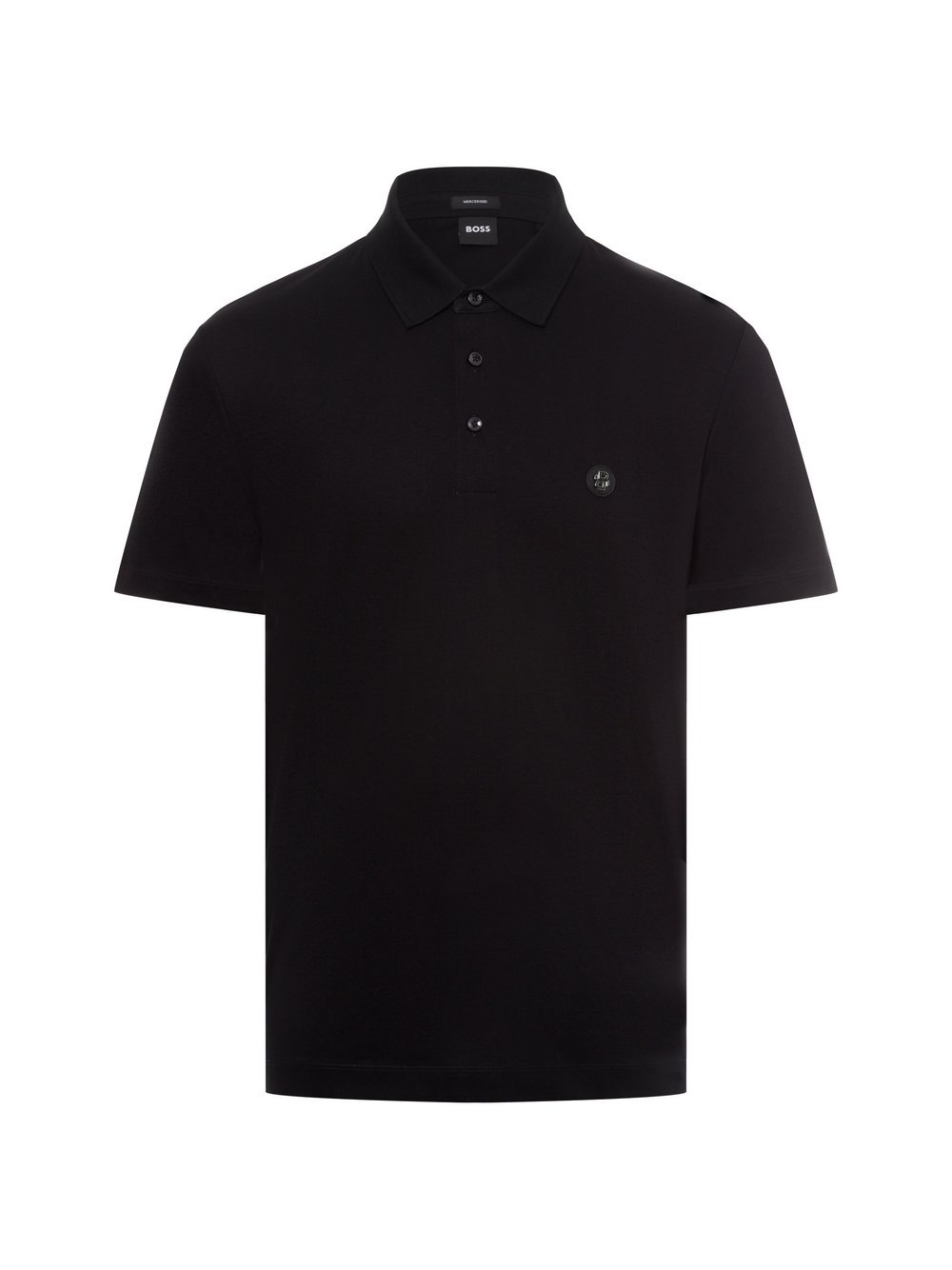 BOSS Polo Shirt Herren Baumwolle schwarz, XL