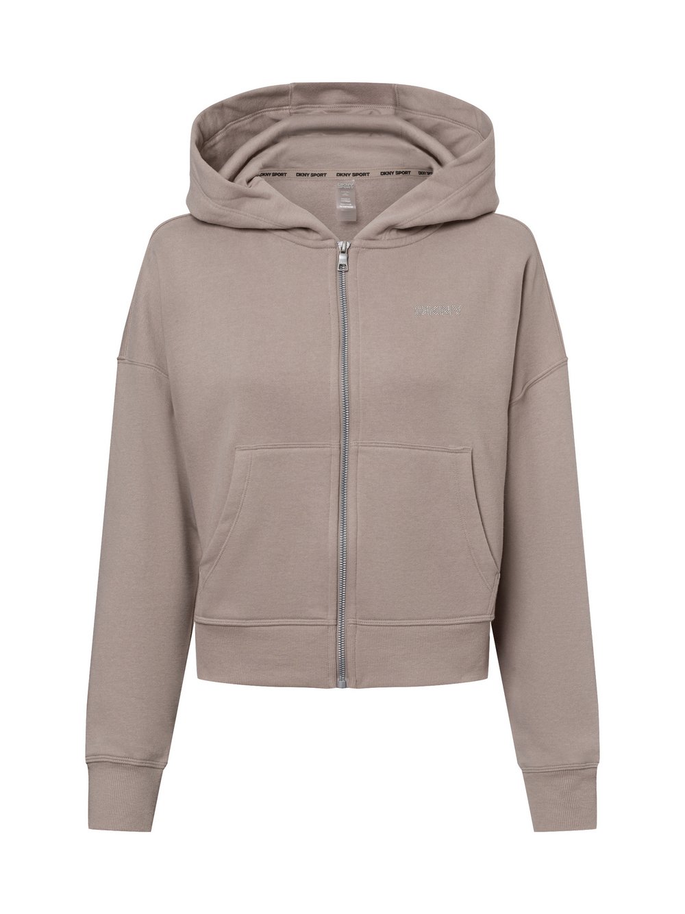 DKNY Sport Sweatjacke Damen beige, S