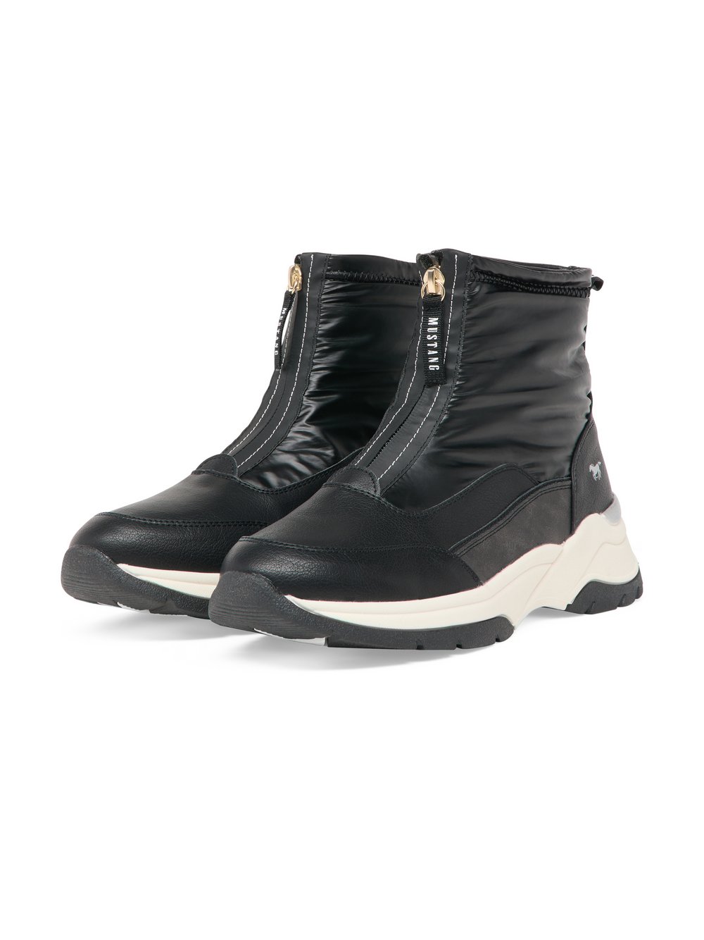 Mustang Sneaker Damen schwarz, 40