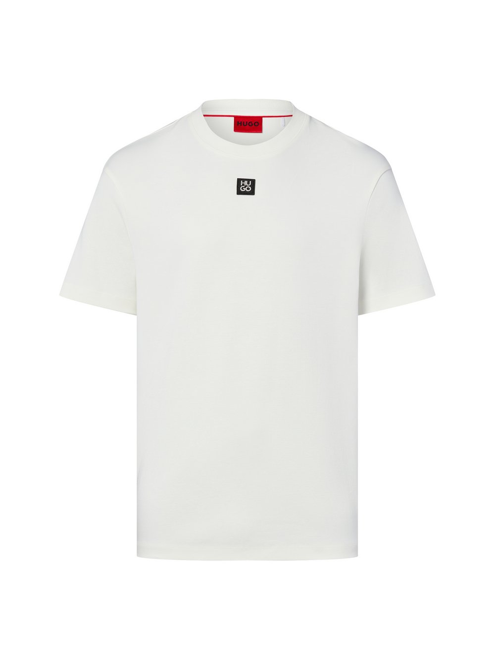 HUGO T-Shirt Herren Baumwolle weiß, L