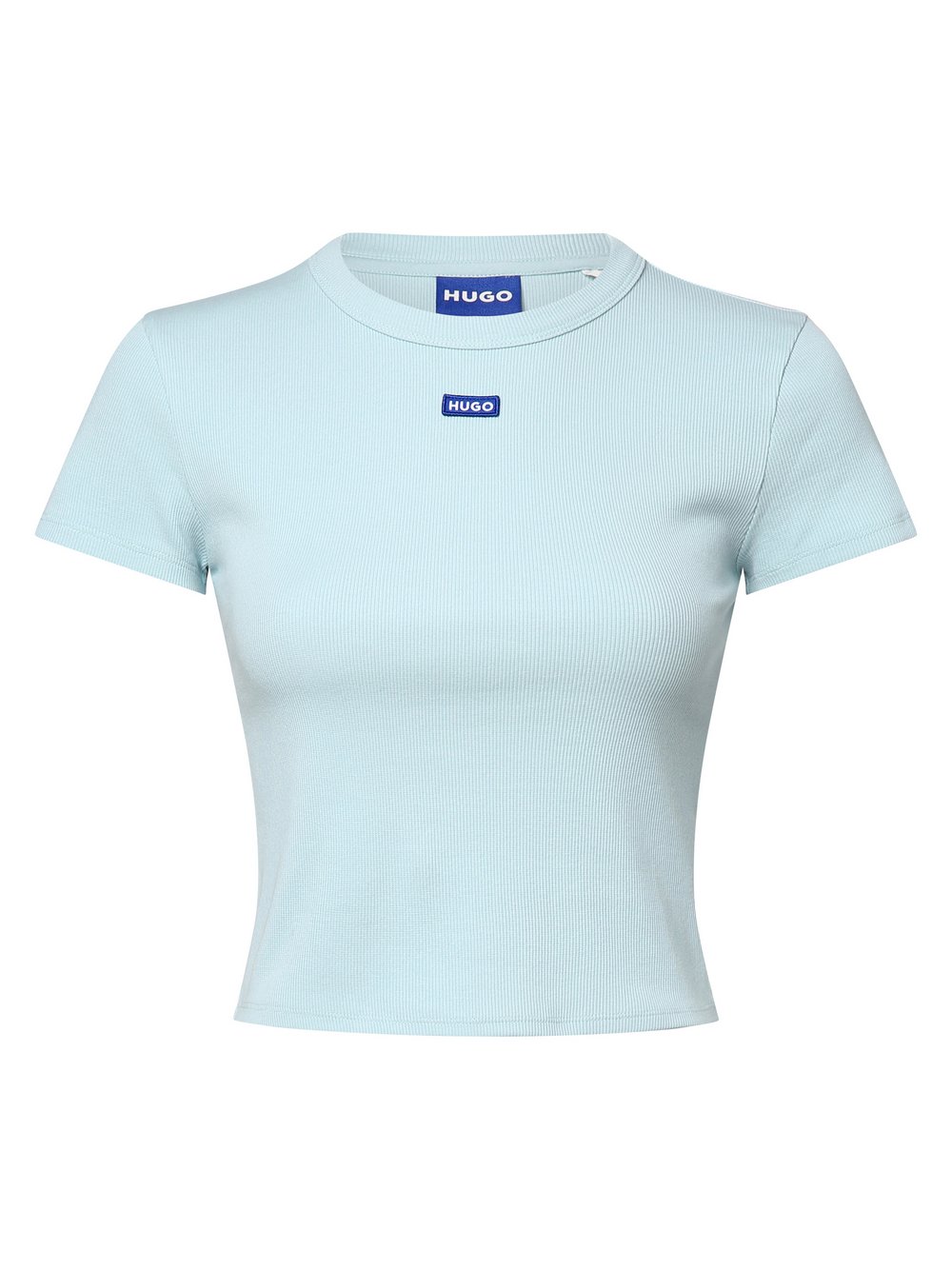 HUGO BLUE T-Shirt Damen Baumwolle blau, L