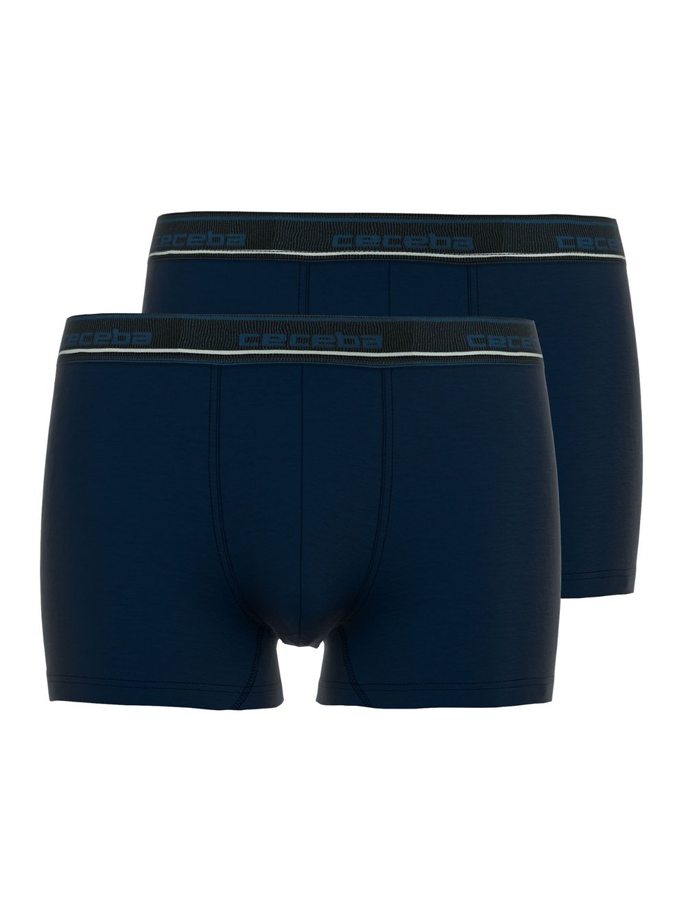 Ceceba Boxershort 2er Pack Herren Viskose blau, XXL