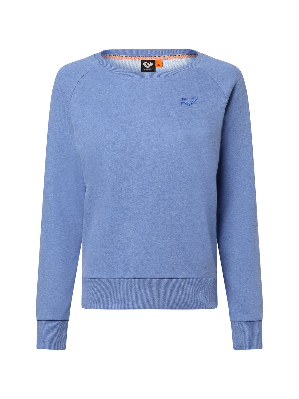 Ragwear Sweatshirt Damen Baumwolle blau meliert, S