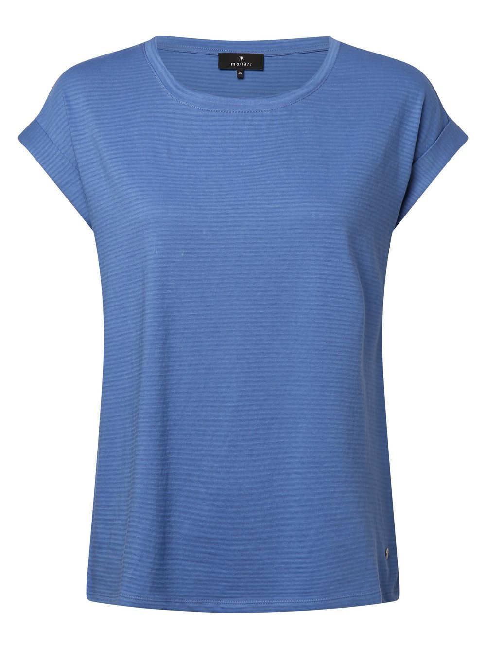 Monari T-Shirt Damen Baumwolle blau, 40