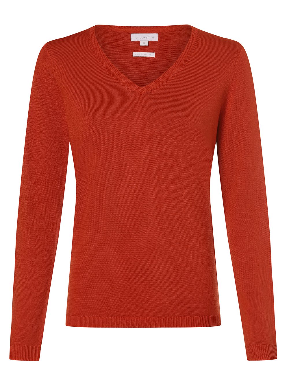 brookshire Pullover Damen Baumwolle orange, M