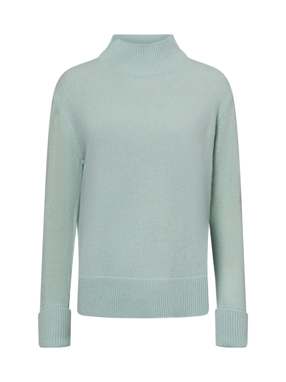 Marie Lund Strickpullover aus Merinowolle Damen Wolle grün, M