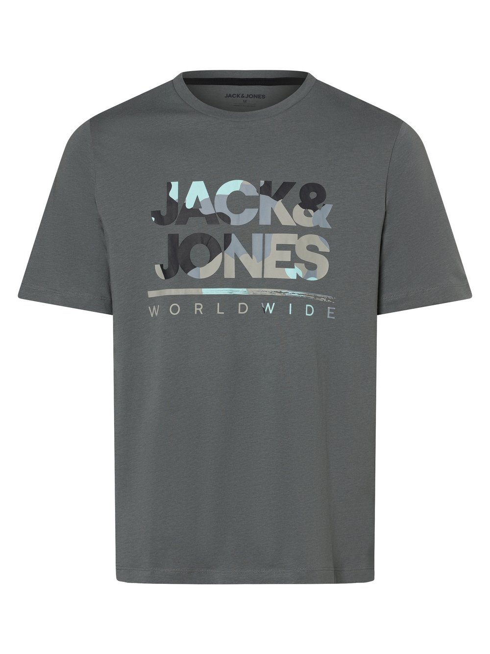 Jack & Jones T-Shirt Herren Baumwolle mehrfarbig bedruckt, S