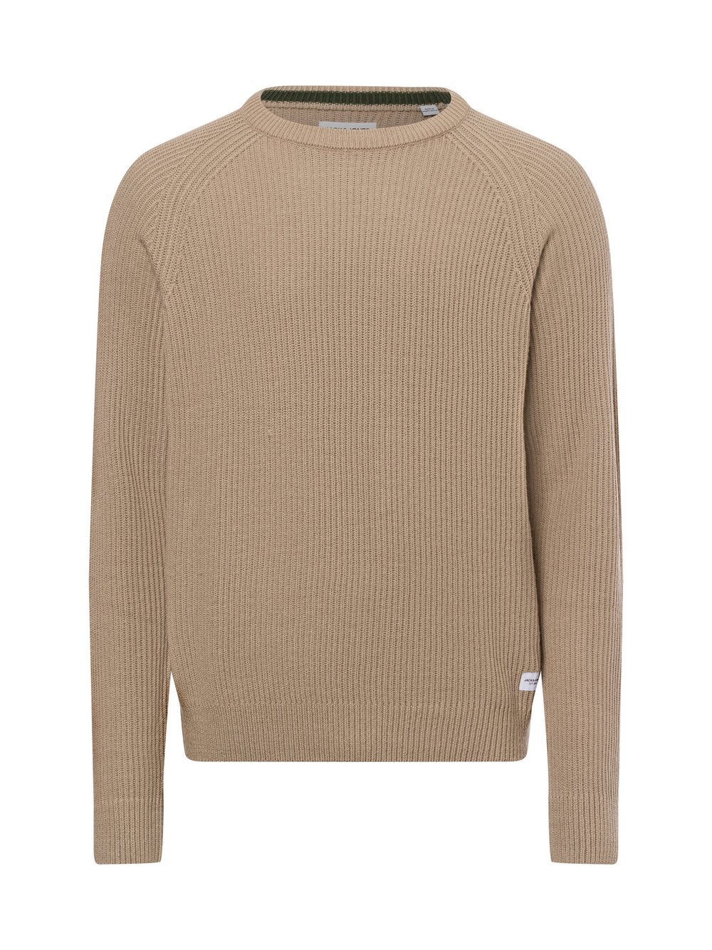 Jack & Jones Pullover Herren Baumwolle beige, XXL