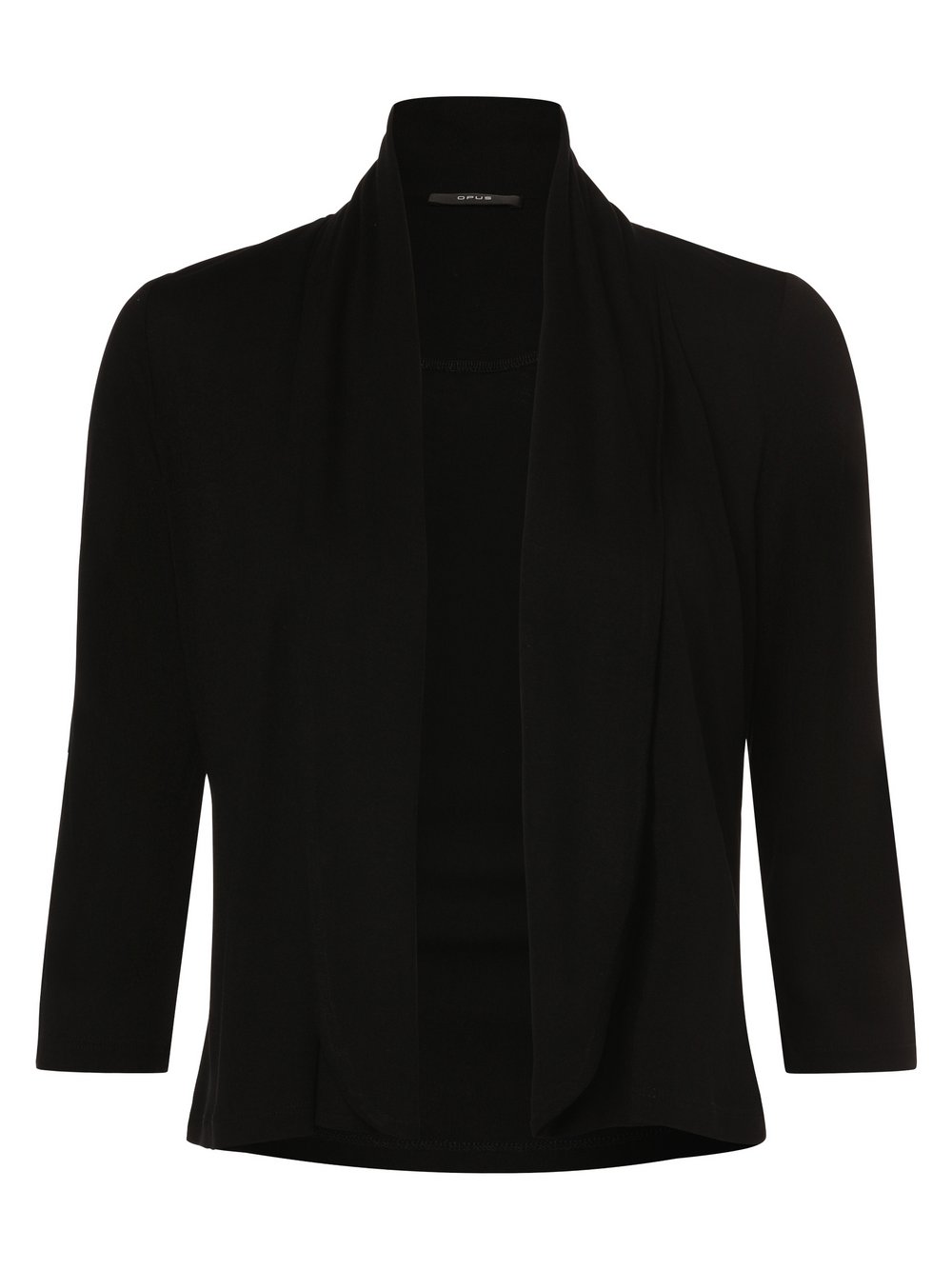 Opus Bolero Damen Jersey schwarz gemustert, 40