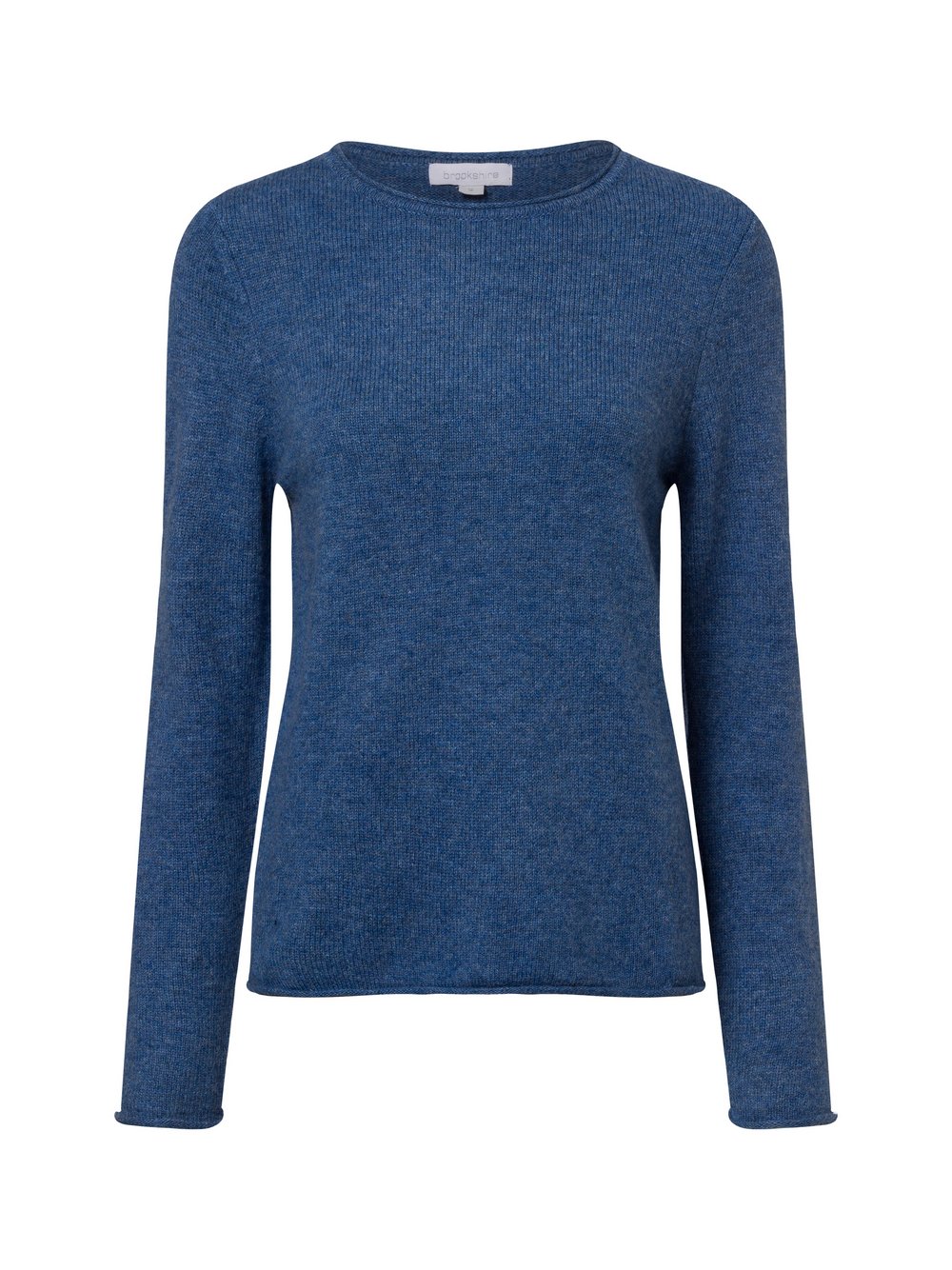 brookshire Strickpullover Damen Wolle blau, L