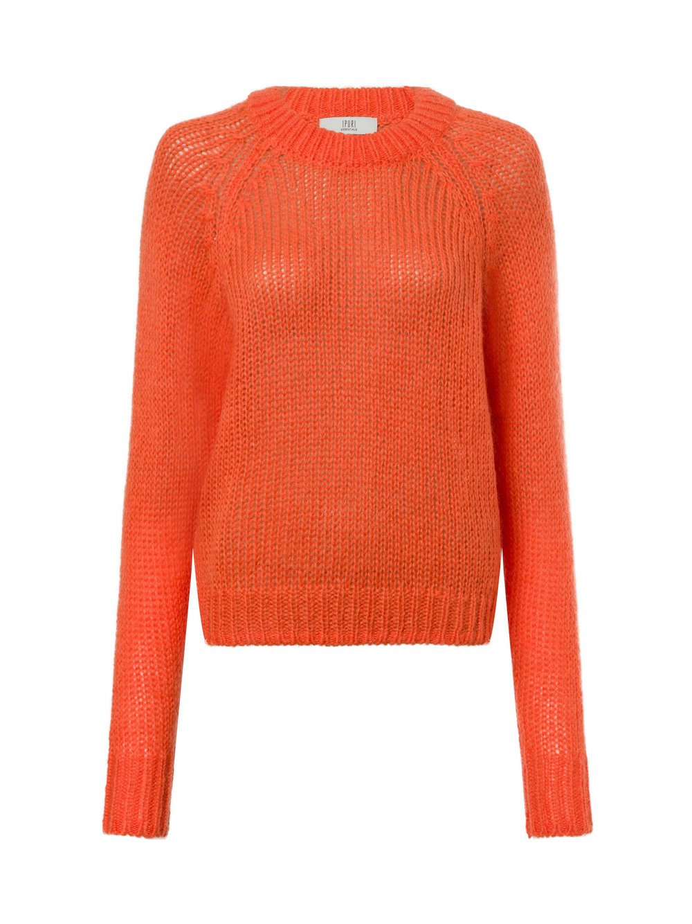 Ipuri Essentials Strickpullover Damen Polyamid orange, S