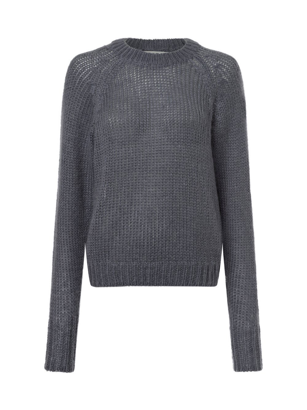 Ipuri Essentials Strickpullover Damen Polyamid grau, S