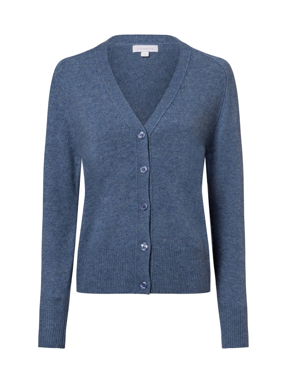 brookshire Strickjacke Damen Wolle blau, M