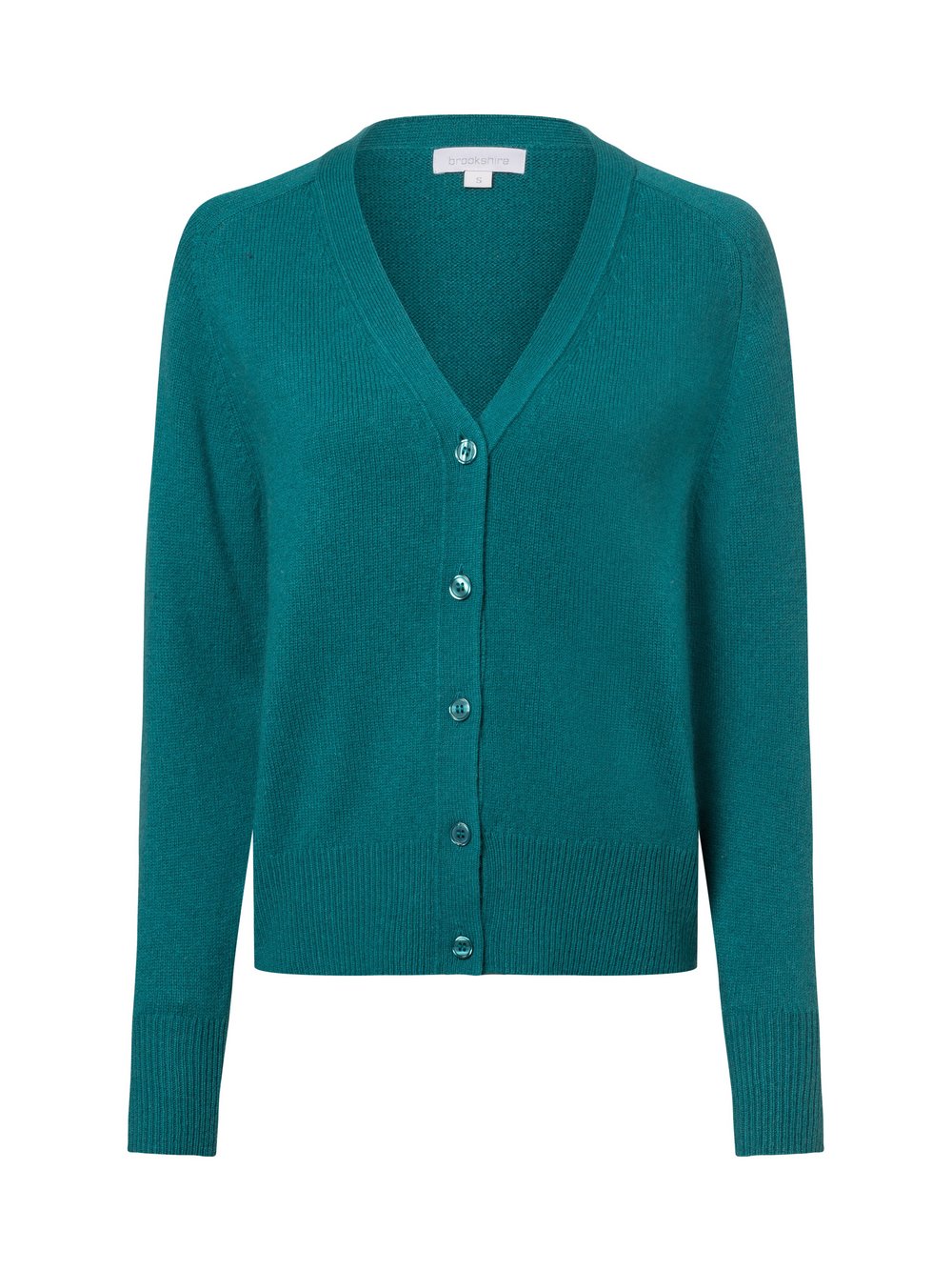 brookshire Strickjacke Damen Wolle blau, L