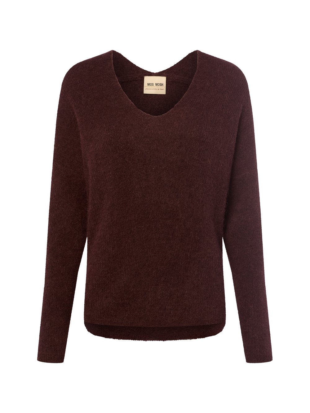 MOS MOSH Pullover mit Alpaka-Anteil Damen Wolle mehrfarbig, S