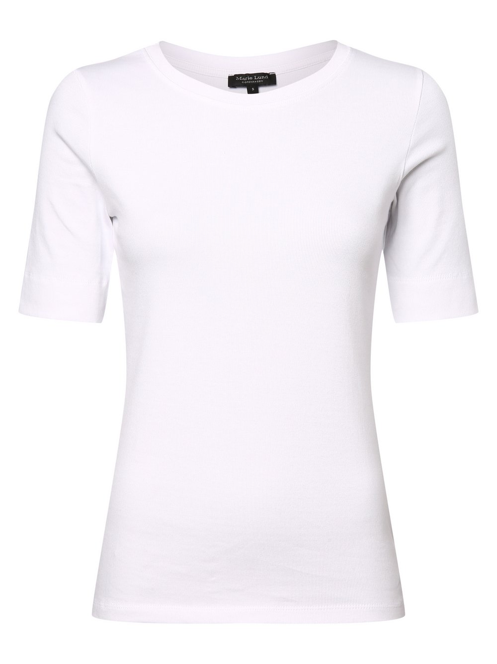 Marie Lund T-Shirt Damen Baumwolle weiß, L