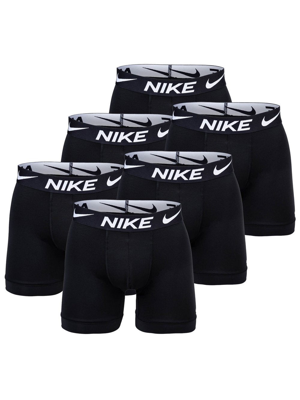 Nike Boxershort 6er Pack Herren schwarz, S