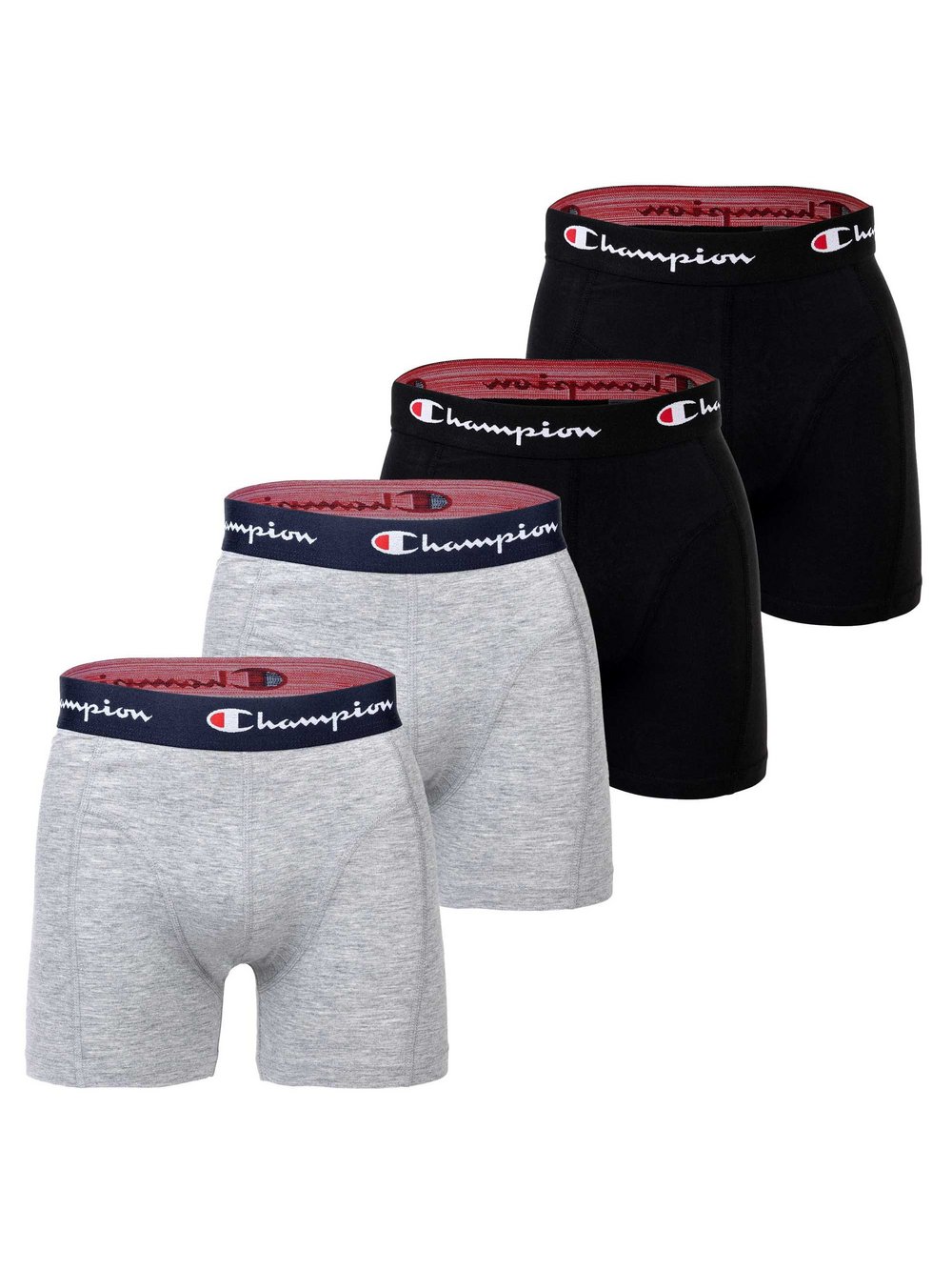 Thumbnail - Champion Boxershort 4er Pack Herren Baumwolle mehrfarbig, L