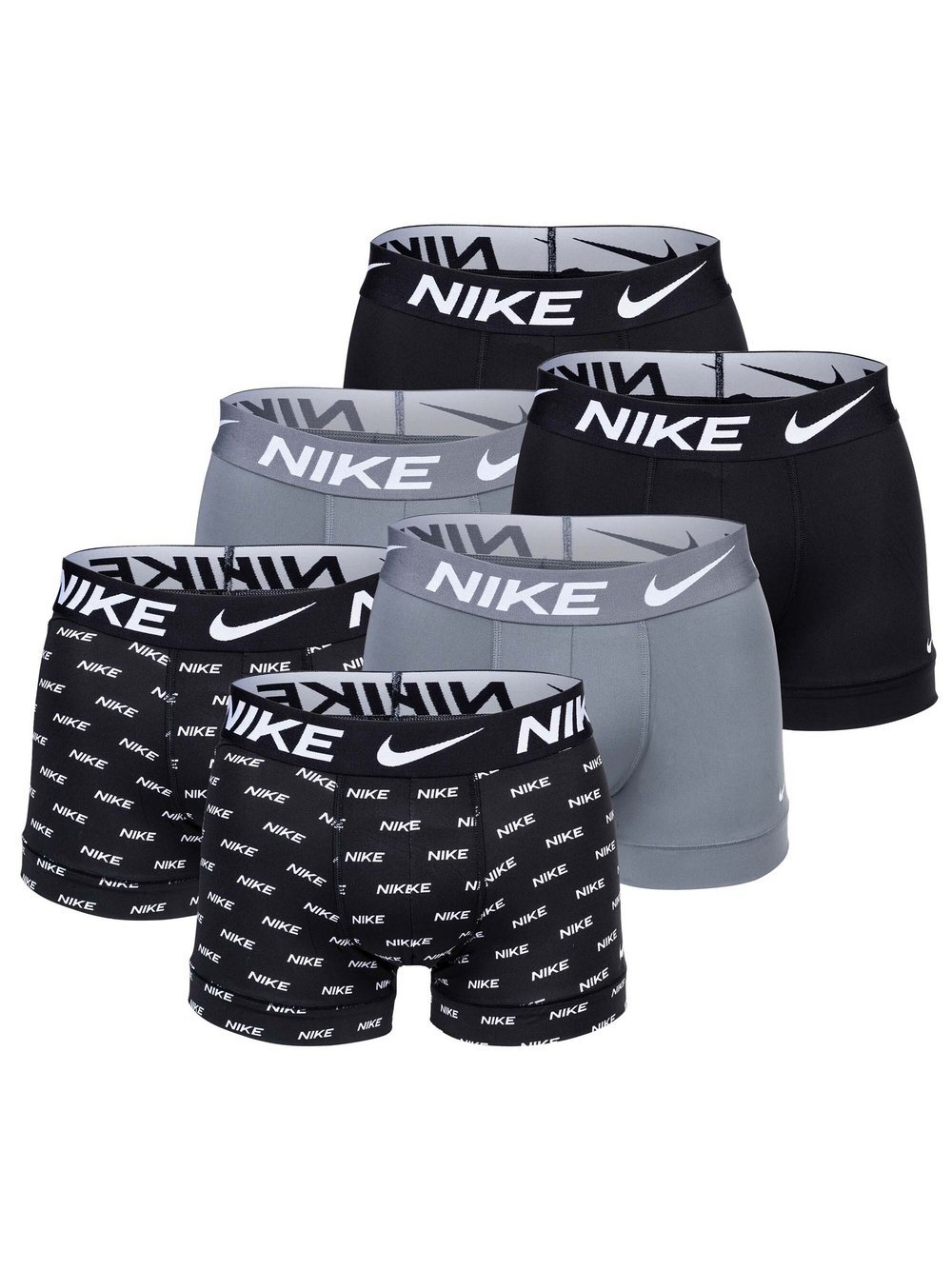 Nike Boxershort 6er Pack Herren mehrfarbig, L