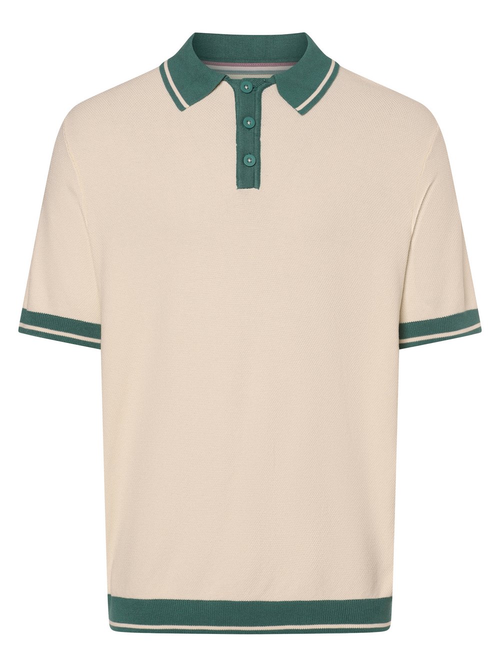 Aygill's Poloshirt Herren Feinstrick beige, M